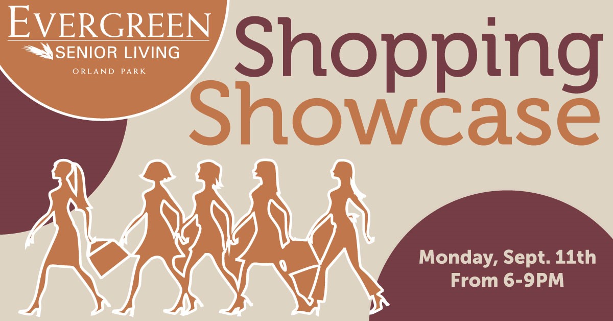 Shopping Showcase 2017 at Evergreen Senior Living in Orland Park