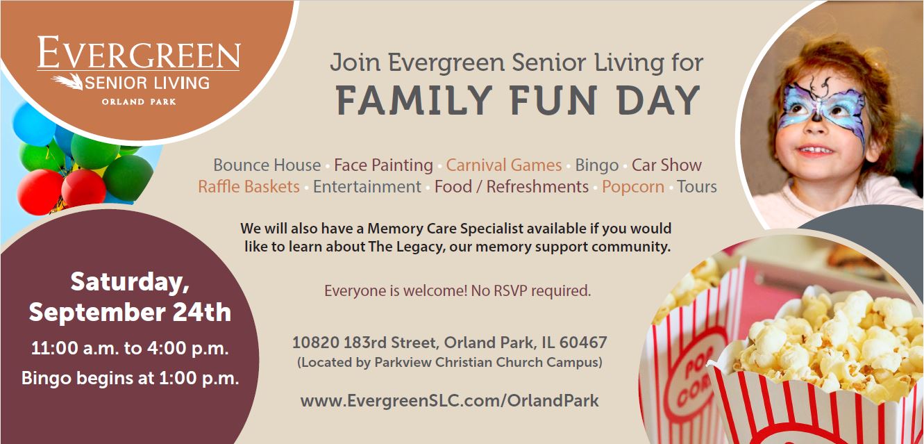 Family Fun Day at Evergreen Senior Living